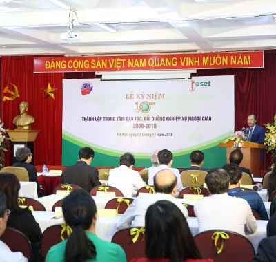 Kỷ niệm 10 năm thành lập Trung tâm Đào tạo Bồi dưỡng Nghiệp vụ Ngoại giao, Học viện Ngoại giao