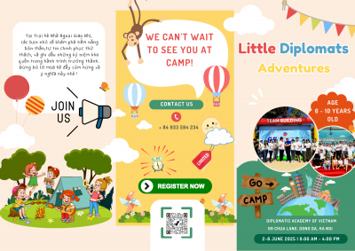 Khai mạc Trại hè Nhà Ngoại giao nhí – Little Diplomats Camp 2025